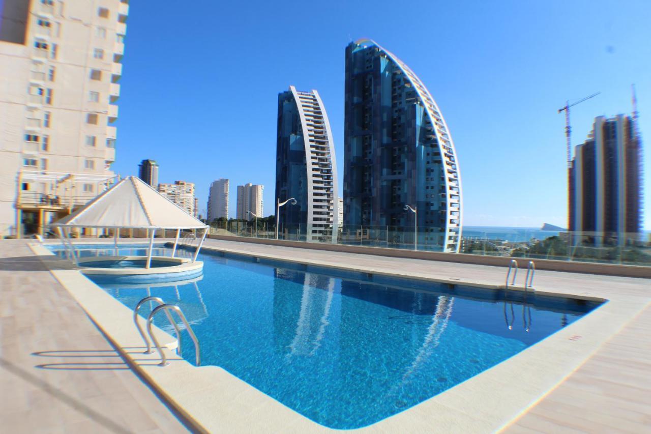 Islamar Lll 19-B Poniente Beach 베니돔 외부 사진